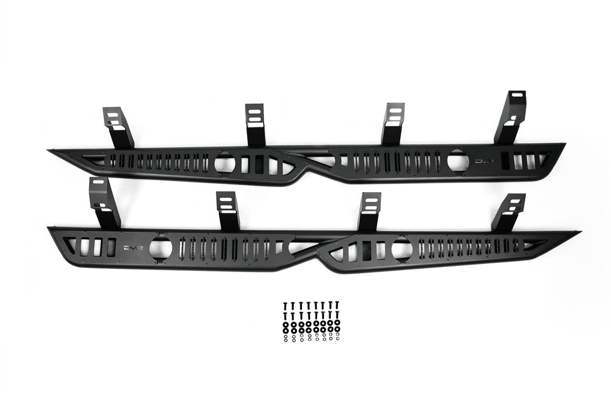 DV8 Offroad - 2022-2026 Toyota Tundra Crew Max | OE Plus Side Steps - SRTT2-01