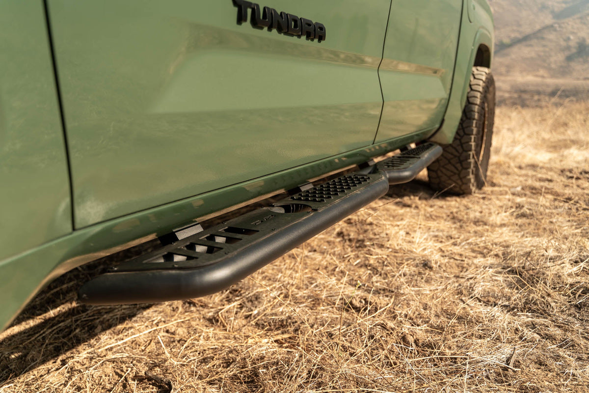 DV8 Offroad - 2022-2026 Toyota Tundra Crew Max | OE Plus Side Steps - SRTT2-01
