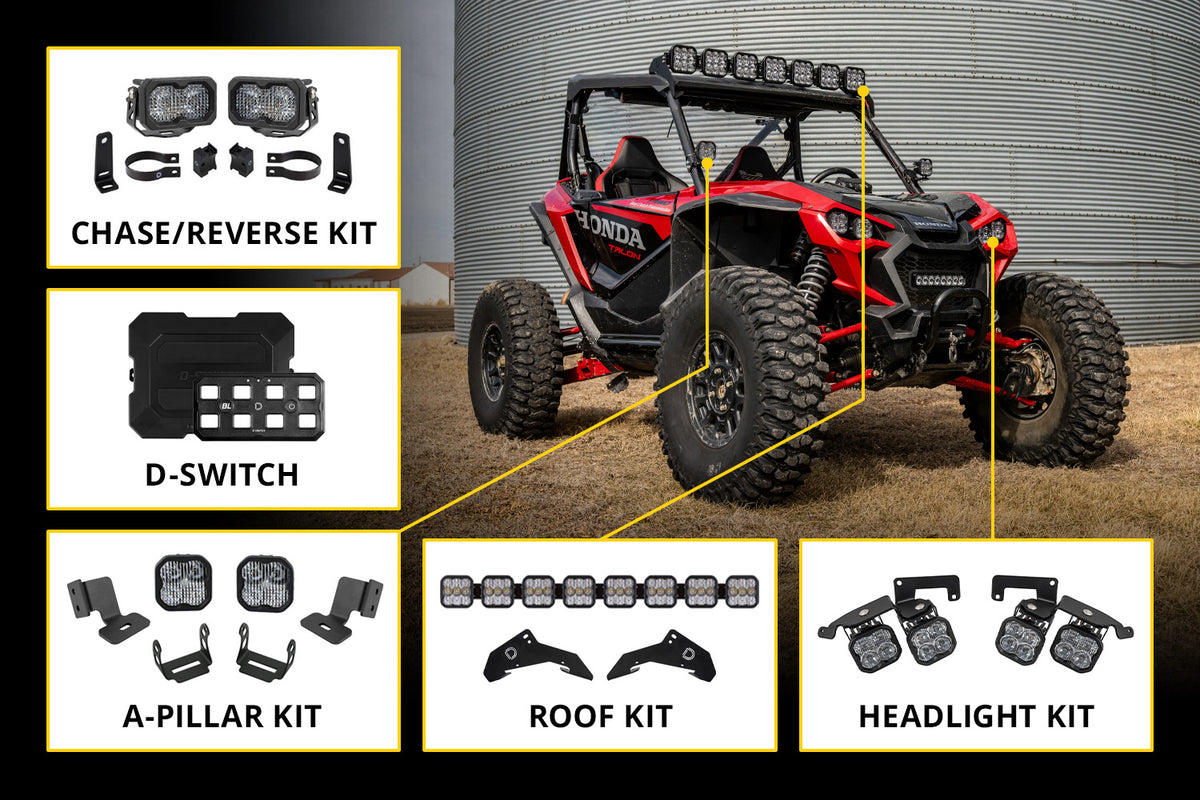 Diode Dynamics - SS10 LED Grille Kit for 2022-2025 Honda Talon - DD7926