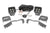 LED Light Kit | Ditch Mount | 2" Black Pair | White DRL | Nissan Frontier (22-24)