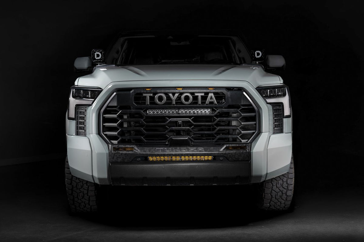 Diode Dynamics 2022-2026 Toyota Tundra Pro Grille SS20 Sport LED Kit White Combo ABL 6000K - DD8698