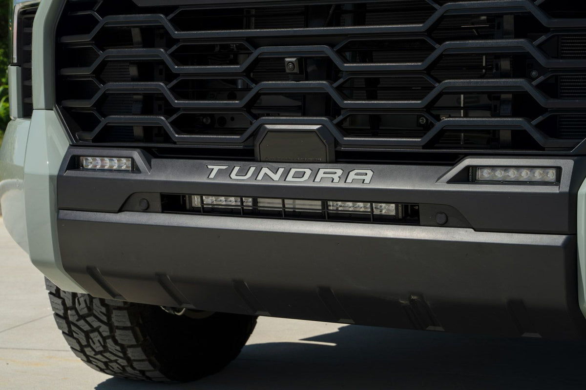 Diode Dynamics 2022 Toyota Tundra Stealth Bumper Light Bar Kit - Amber Combo - DD7413