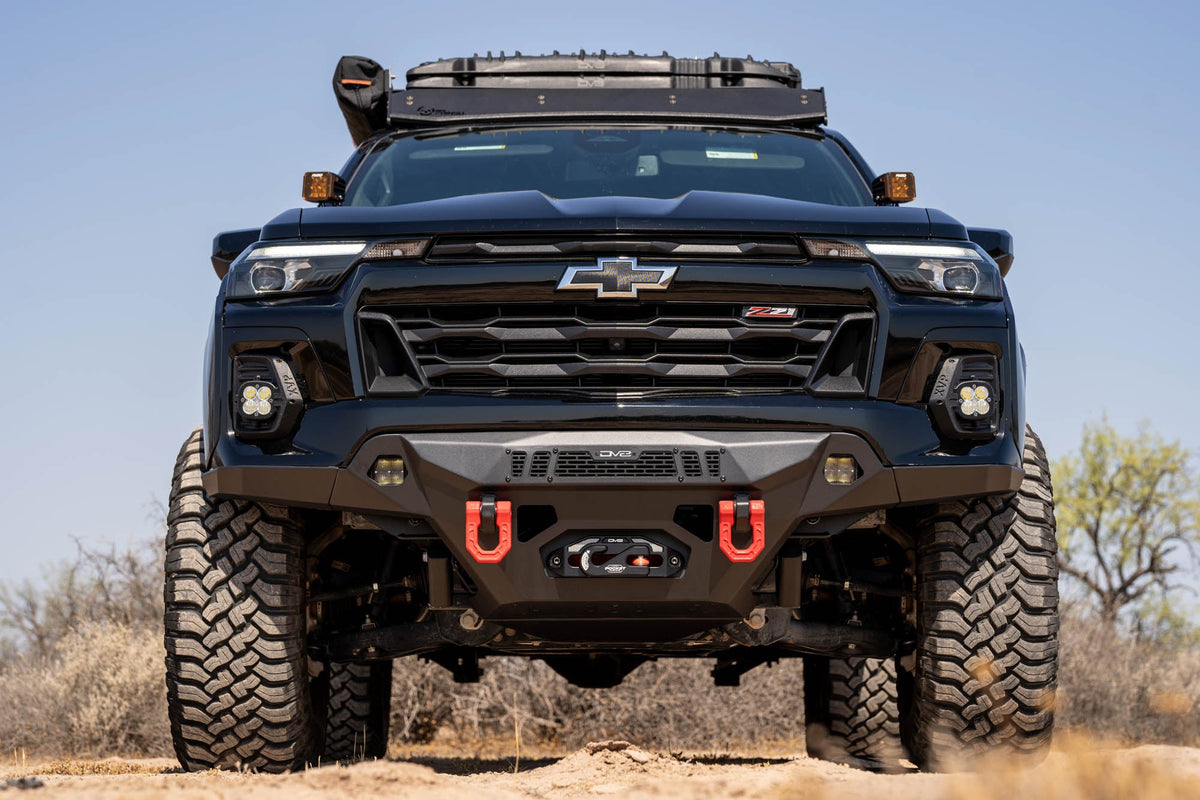 DV8 Offroad - 2023-2026 Chevy Colorado | Spec Series Front Bumper - FBCS3-01