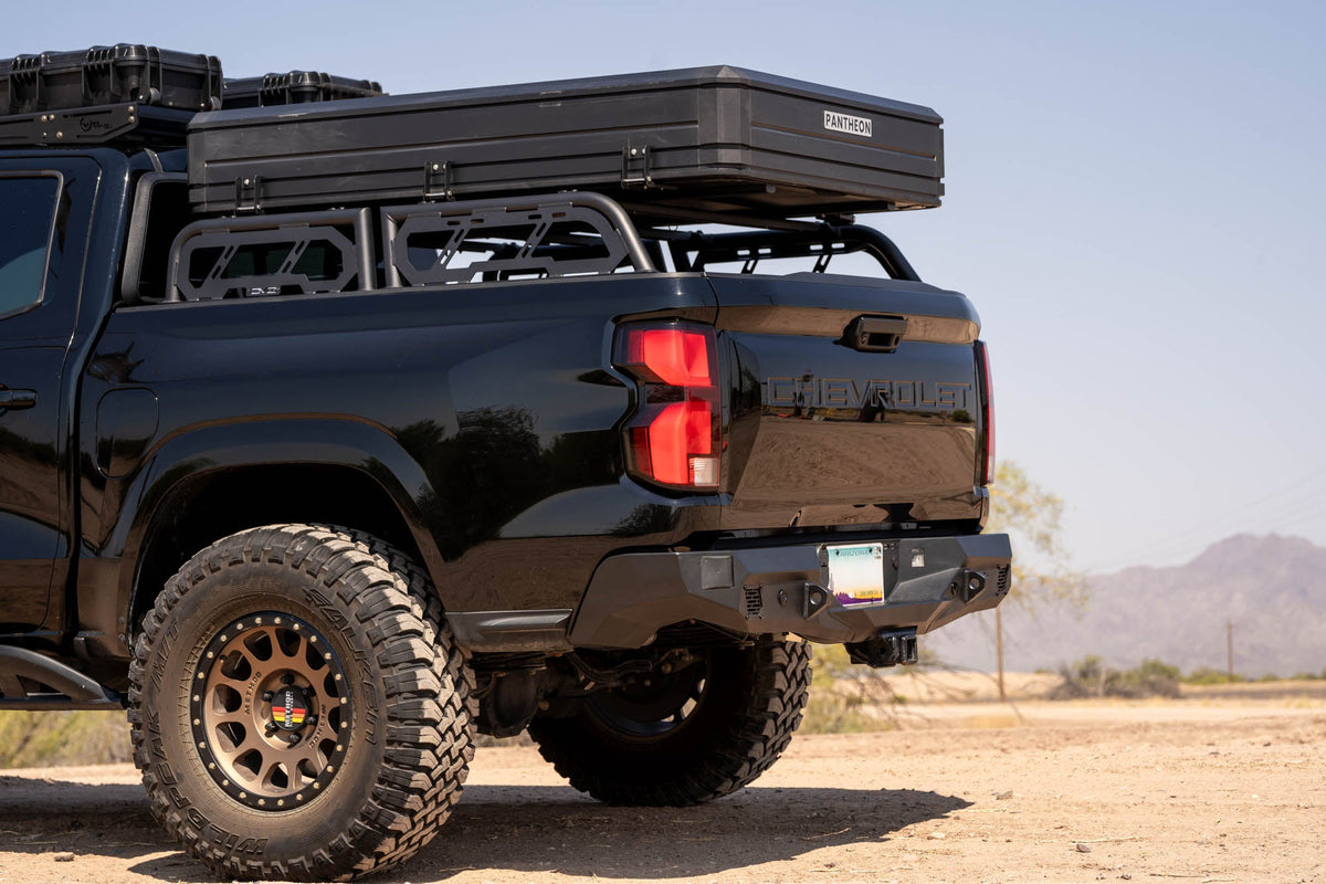 DV8 Offroad - 2023-2026 Chevy Colorado & GMC Canyon | Spec Series Rear Bumper - RBCS3-02