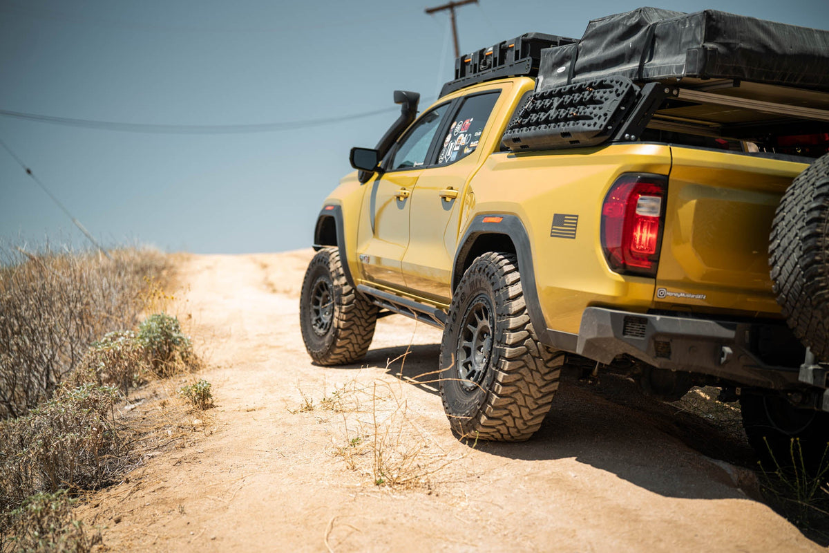 DV8 Offroad - 2023-2025 Chevy Colorado & GMC Canyon Rock Sliders - SRCS3-02