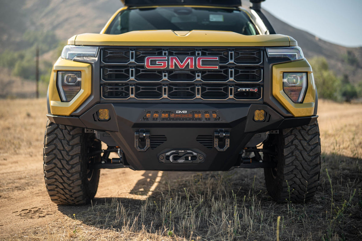 DV8 Offroad - 2023-2026 GMC Canyon Spec Series Front Bumper - FBGC3-01