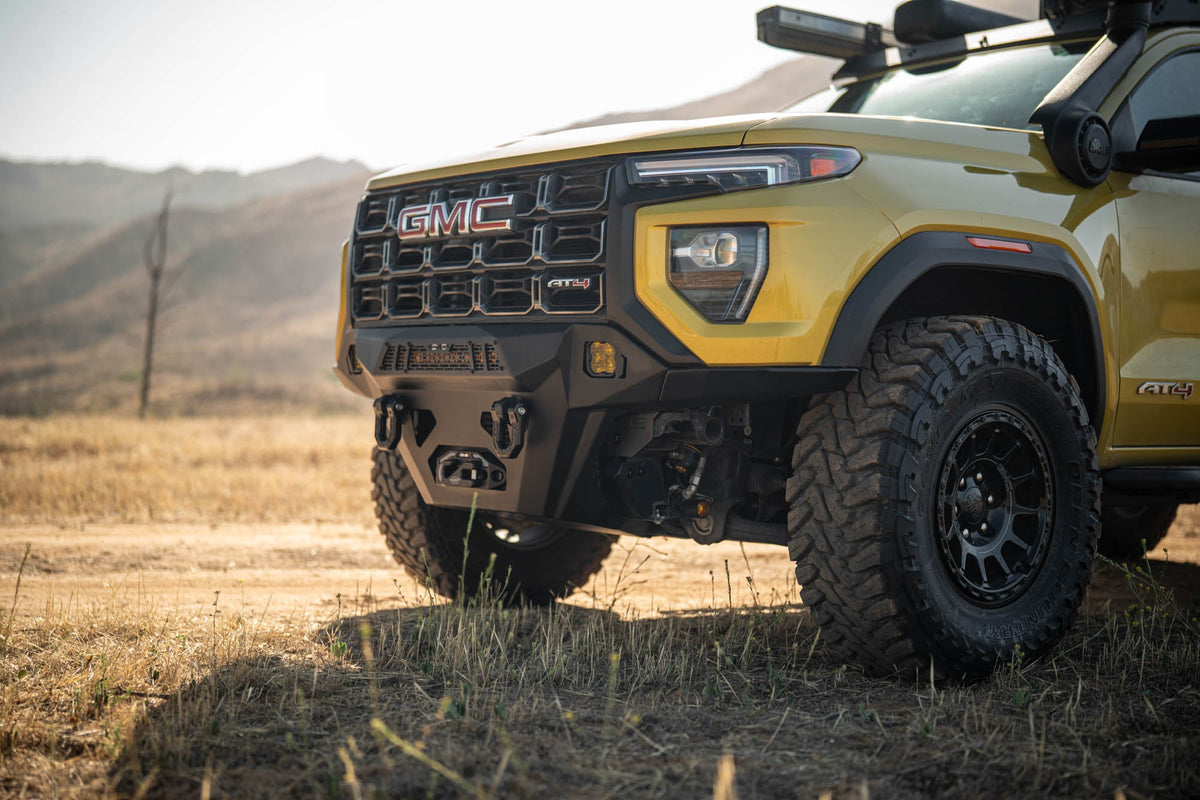 DV8 Offroad - 2023-2026 GMC Canyon Spec Series Front Bumper - FBGC3-01