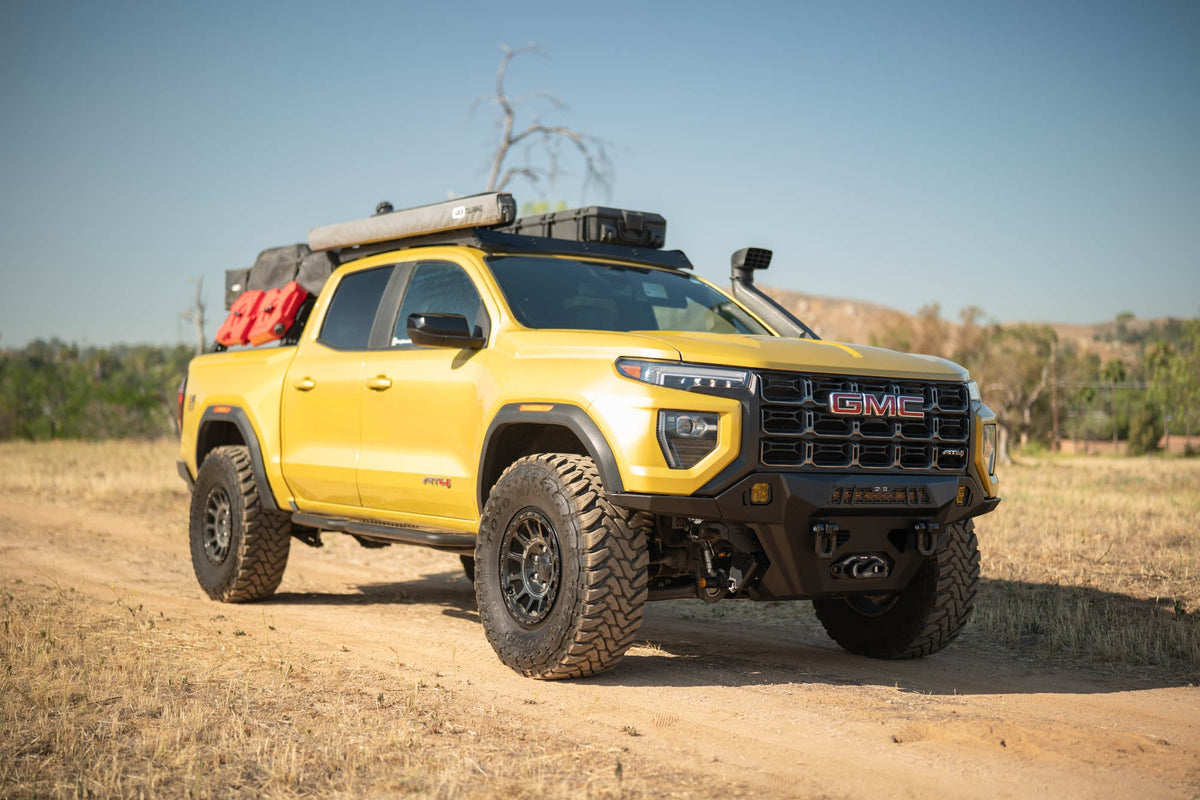 DV8 Offroad - 2023-2026 GMC Canyon Spec Series Front Bumper - FBGC3-01