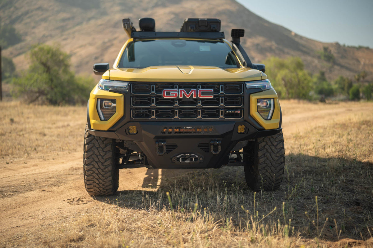 DV8 Offroad - 2023-2026 GMC Canyon Spec Series Front Bumper - FBGC3-01