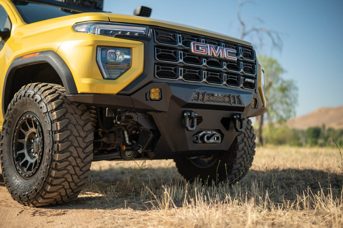 DV8 Offroad - 2023-2026 GMC Canyon Spec Series Front Bumper - FBGC3-01
