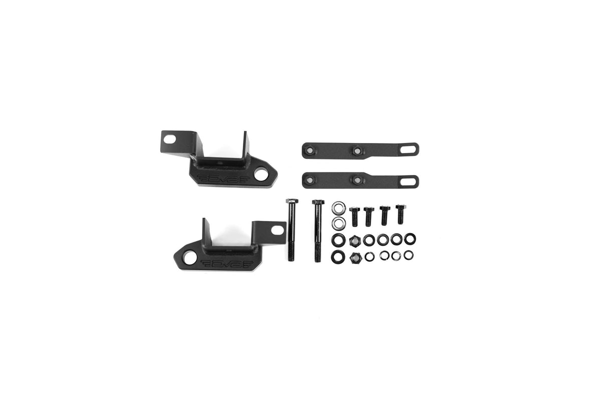 DV8 Offroad - 2024-2026 Toyota Tacoma D-Ring Recovery Mounts | Pair - SPTT1-10