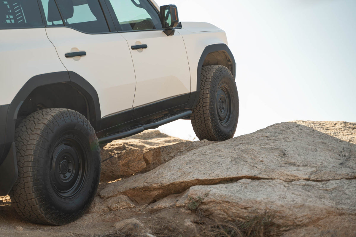 DV8 Offroad - 2024+ Toyota Land Cruiser OE Plus Side Steps - SRTL4-01