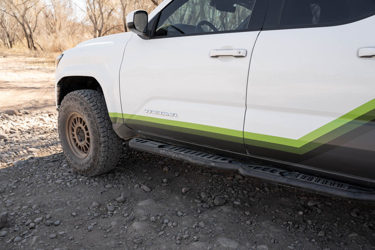 DV8 Offroad - 2024-2026 Toyota Tacoma Double Cab OE Plus Side Steps - SRTT1-03