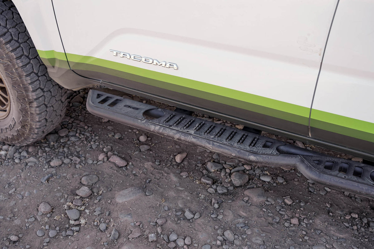 DV8 Offroad - 2024-2026 Toyota Tacoma Double Cab OE Plus Side Steps - SRTT1-03
