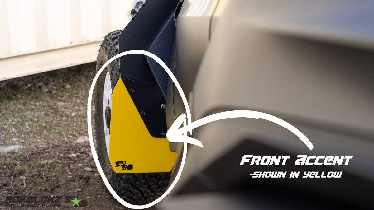 RokBlokz Maverick R Replacement Accents & Trailing Arm Flaps