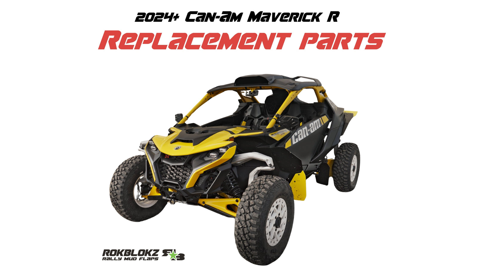 RokBlokz Maverick R Replacement Accents & Trailing Arm Flaps