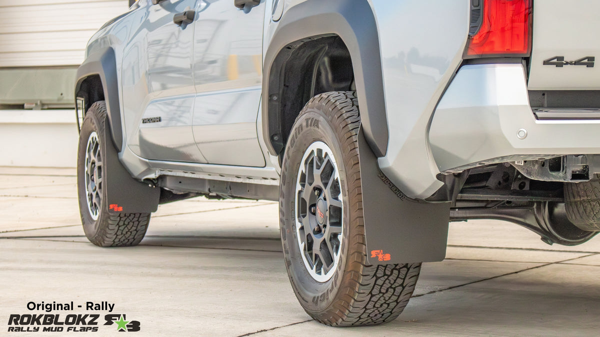 RokBlokz -  Toyota Tacoma TRD Off-road (4th Gen) 2024+ Rally Mud Flaps