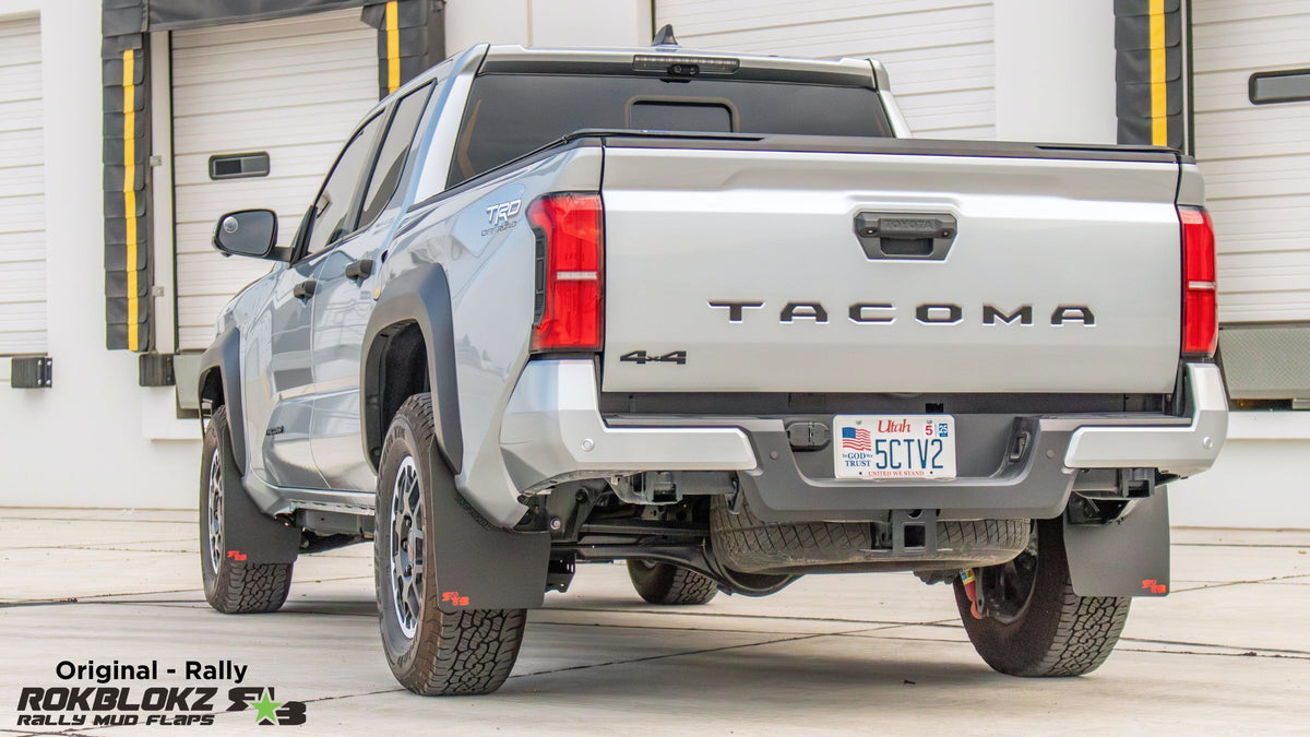 RokBlokz -  Toyota Tacoma TRD Off-road (4th Gen) 2024+ Rally Mud Flaps