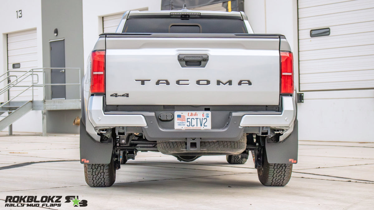 RokBlokz -  Toyota Tacoma TRD Off-road (4th Gen) 2024+ Rally Mud Flaps