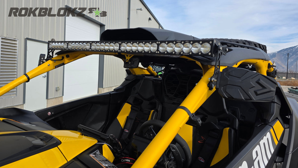 RokBlokz Can-Am Maverick R 2024+ LED Light Bar Brackets