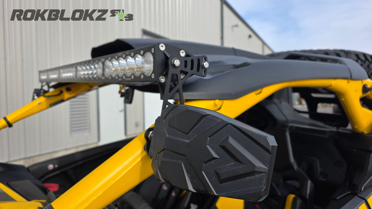 RokBlokz Can-Am Maverick R 2024+ LED Light Bar Brackets