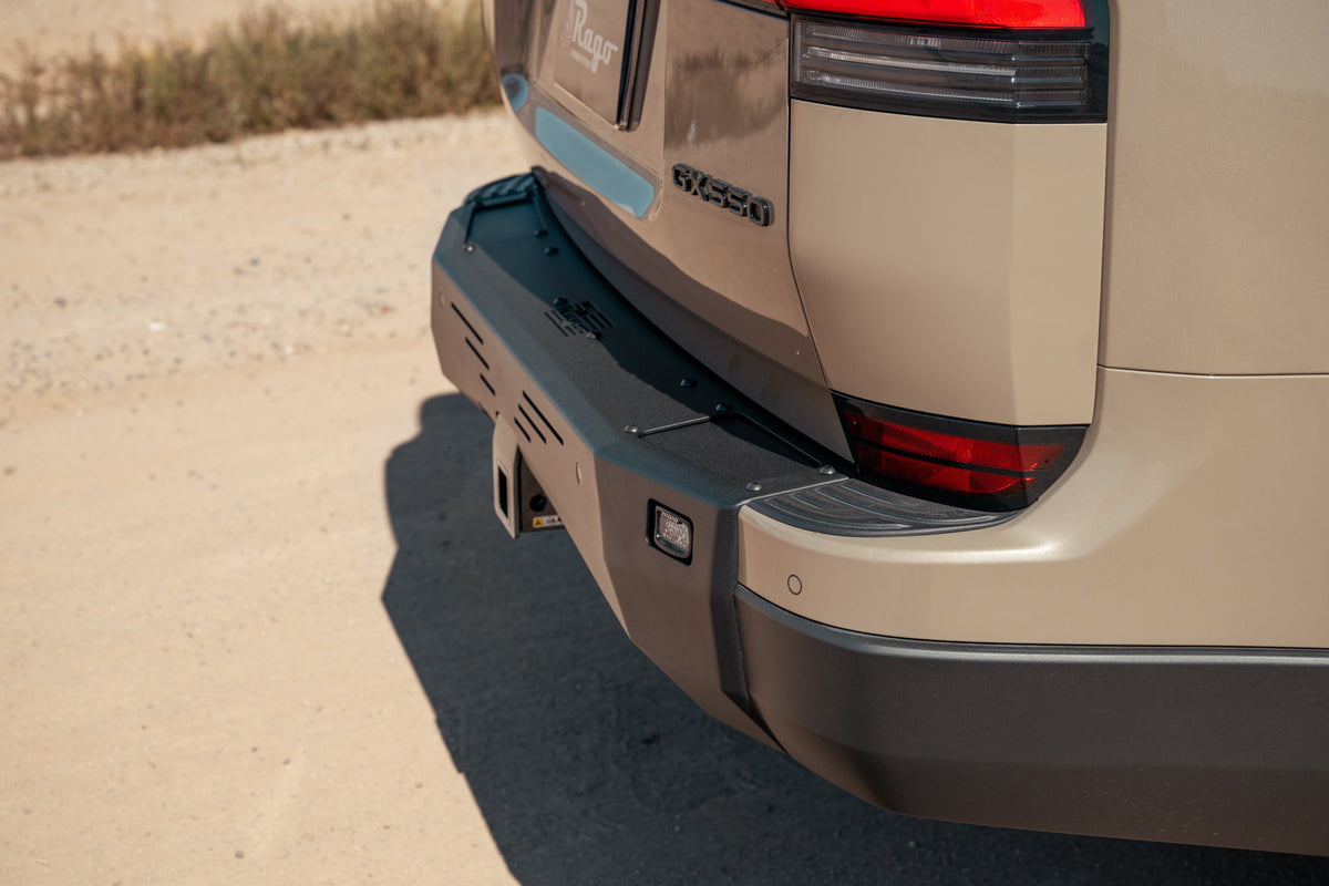 DV8 Offroad 24-26 Lexus GX550 Center Mount Rago Fabrication Rear Bumper - R840255090103
