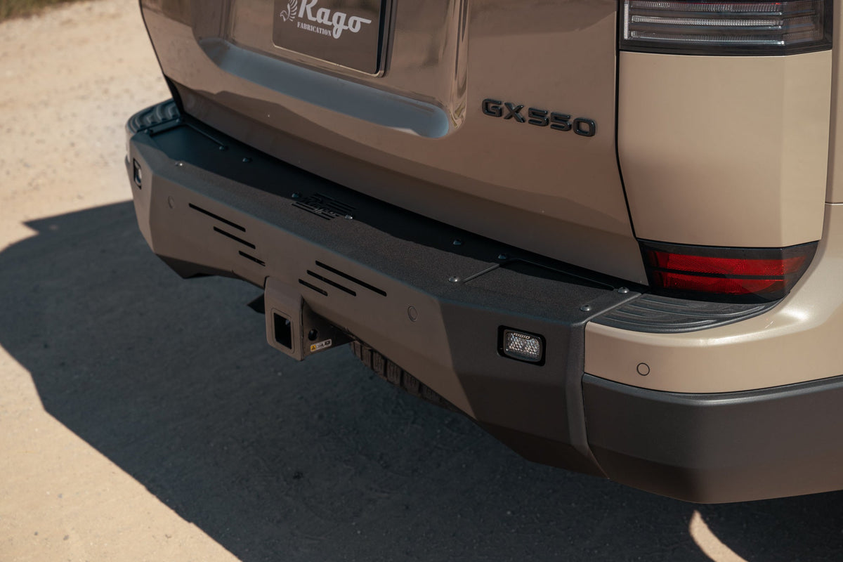 DV8 Offroad 24-26 Lexus GX550 Center Mount Rago Fabrication Rear Bumper - R840255090103