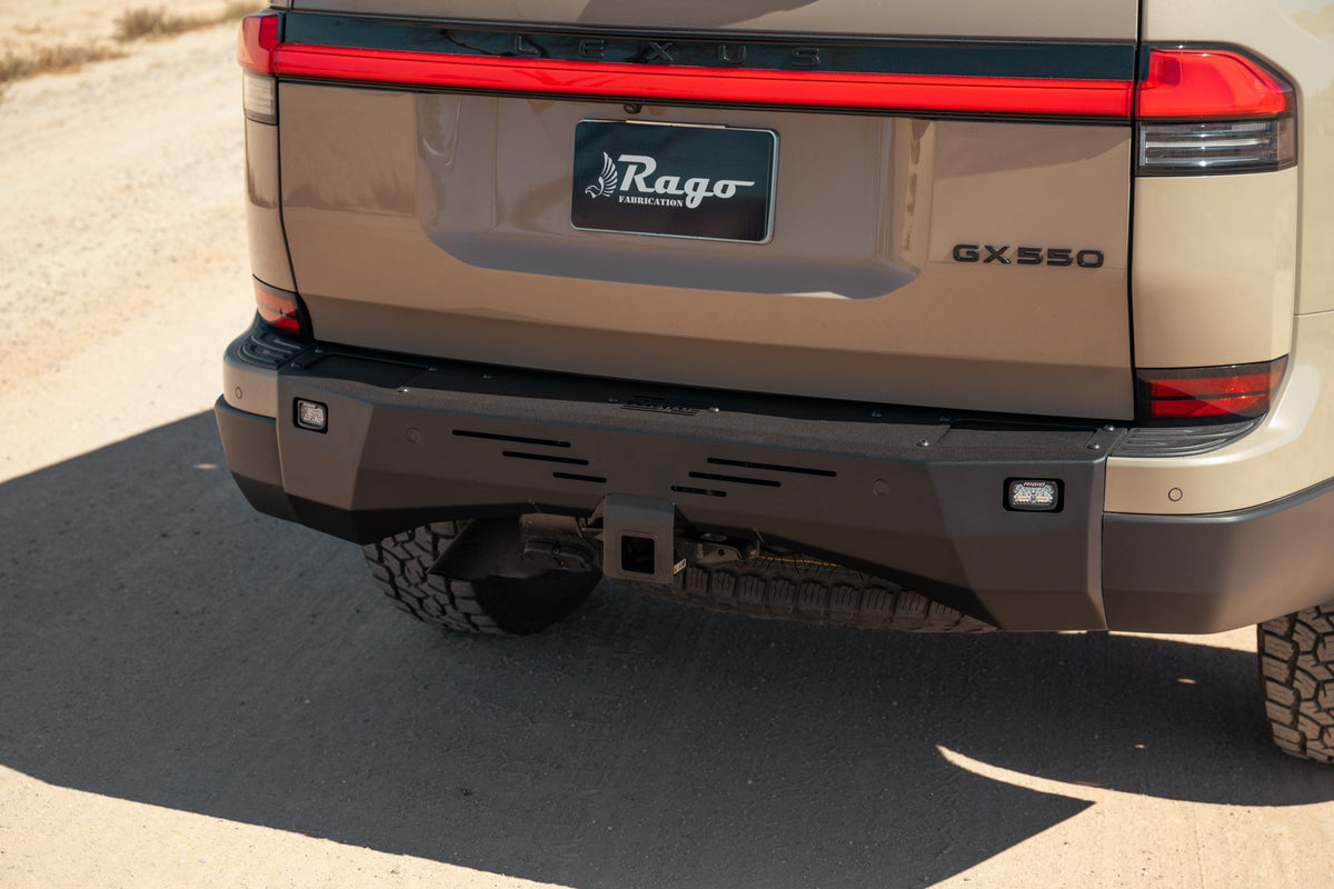 DV8 Offroad 24-26 Lexus GX550 Center Mount Rago Fabrication Rear Bumper - R840255090103