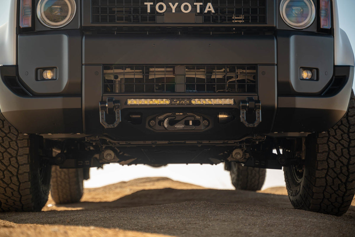 DV8 Offroad - 2024-2026 Toyota Land Cruiser & 4Runner Front Skid Plate - SPTL4-02