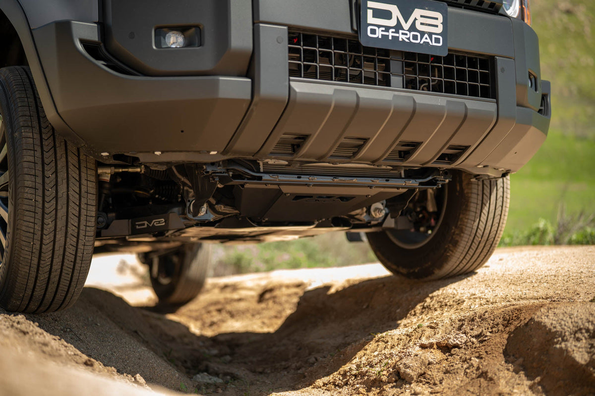 DV8 Offroad - 2024-2026 Toyota Land Cruiser & 4Runner Front Skid Plate - SPTL4-02