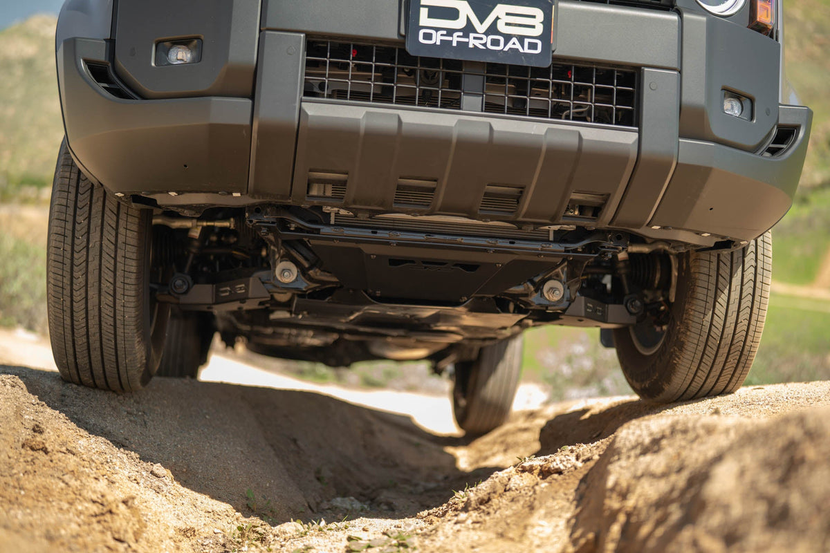 DV8 Offroad - 2024-2026 Toyota Land Cruiser & 4Runner Front Skid Plate - SPTL4-02