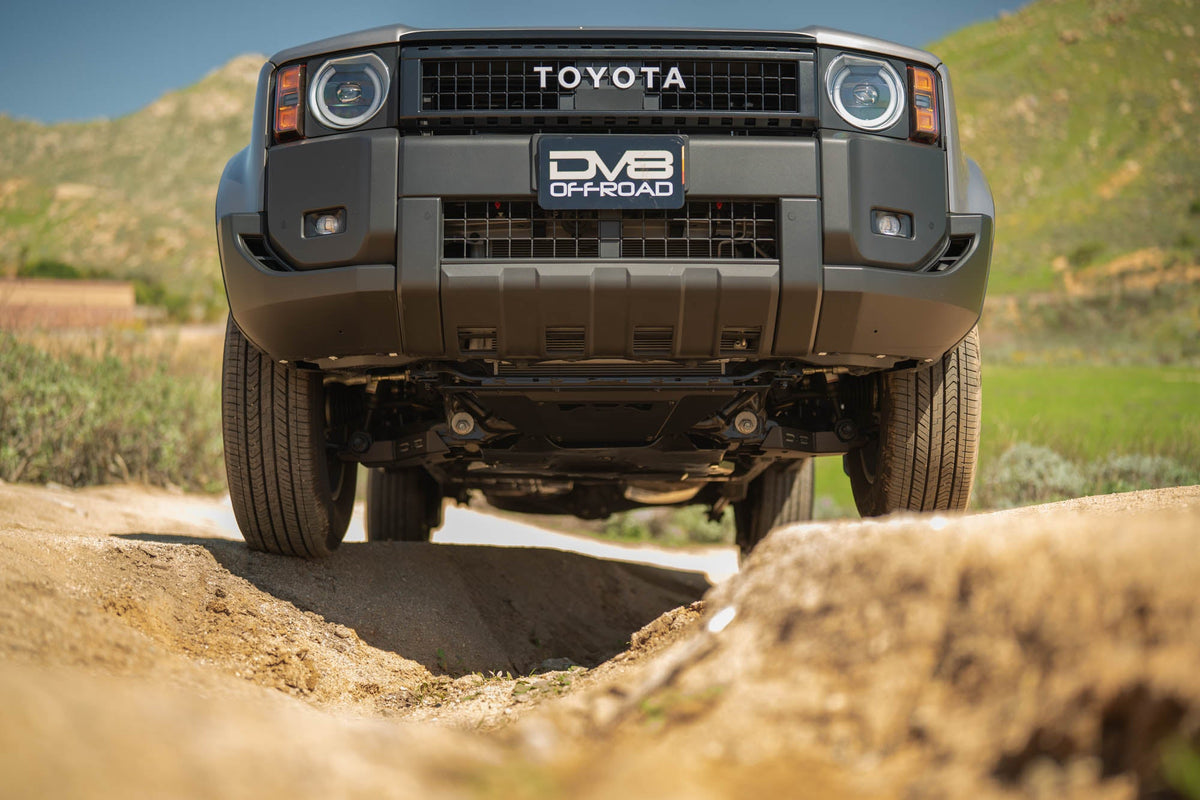 DV8 Offroad - 2024-2026 Toyota Land Cruiser & 4Runner Front Skid Plate - SPTL4-02