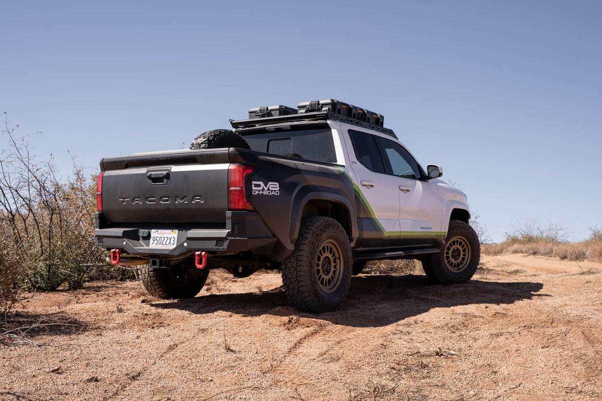 DV8 Offroad - 2024-2026 Toyota Tacoma Spec Series Rear Bumper - RBTT1-08