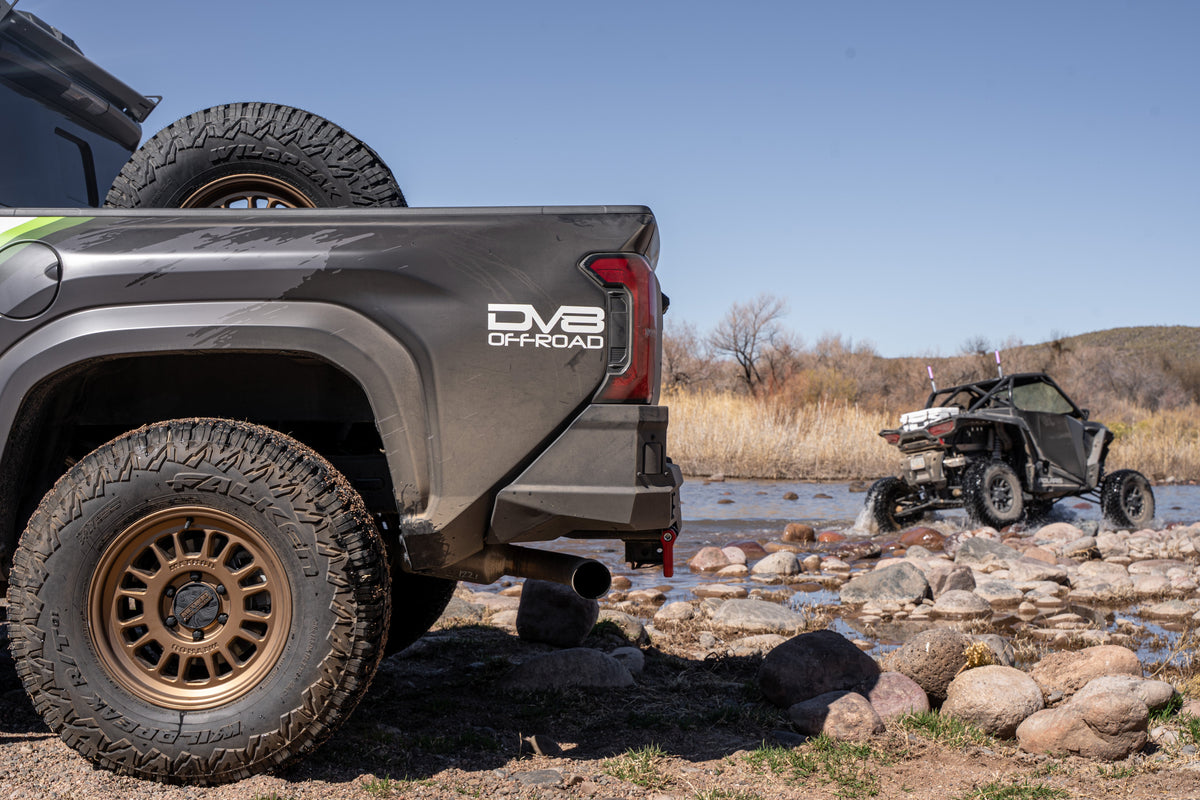 DV8 Offroad - 2024-2026 Toyota Tacoma Spec Series Rear Bumper - RBTT1-08