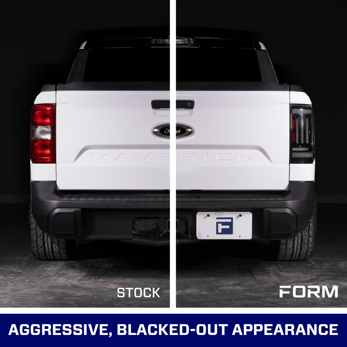 Form Lighting 22-24 Ford Maverick LED Tail Lights Smoked (Pair) - FL0096