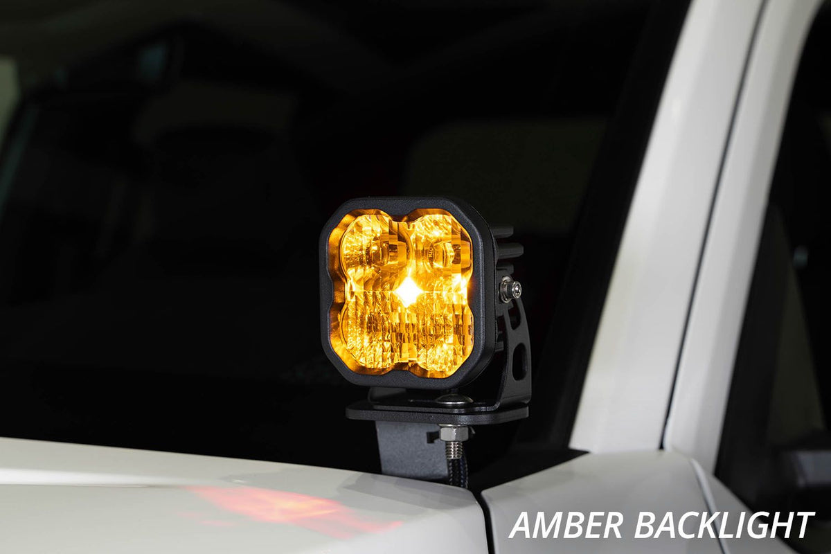 Diode Dynamics 2024+ Toyota Tacoma Stage Series Ditch Light Bracket Kit - DD7933P