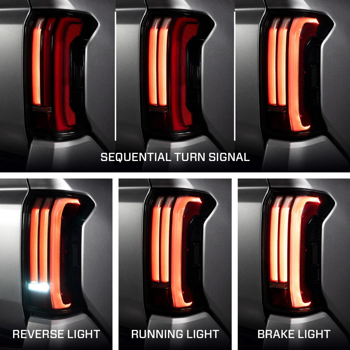Form Lighting 24-26 Toyota Tacoma LED Tail Lights - Pair - FL0109