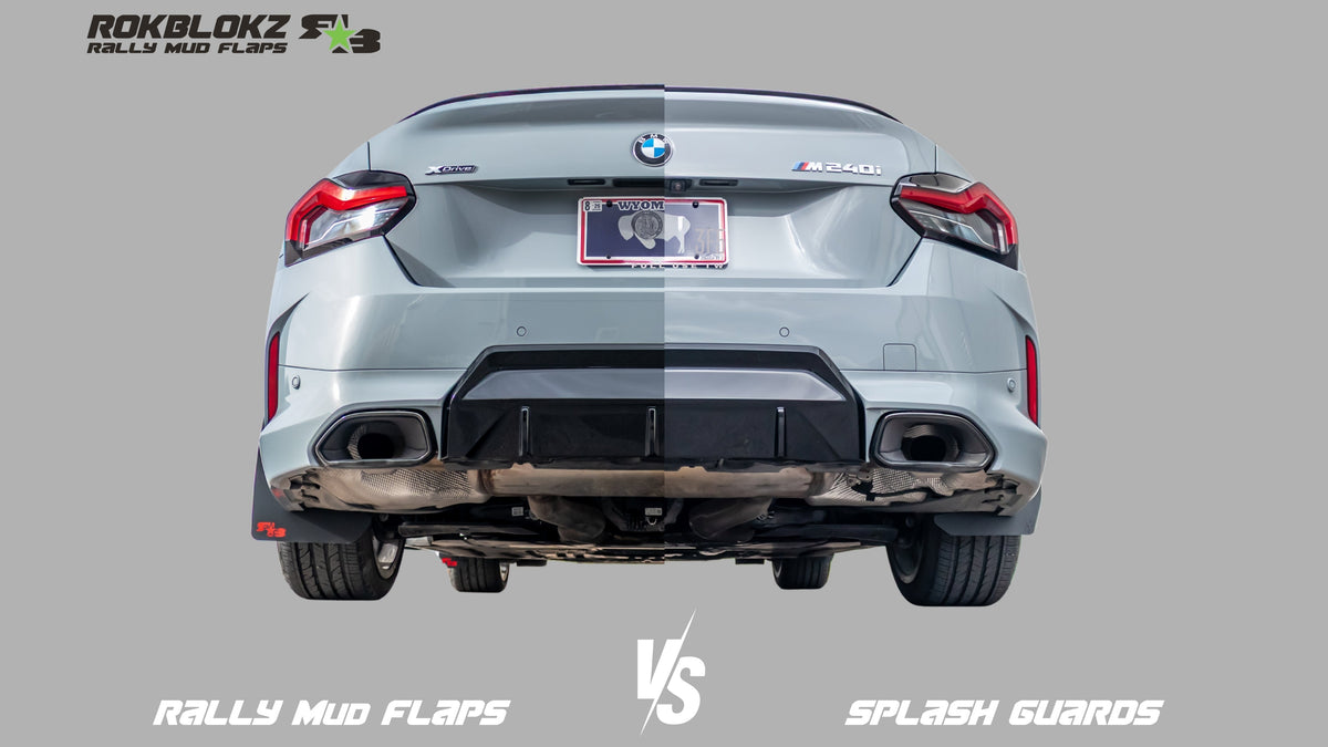 RokBlokz - BMW M240i 2022+ Rally Mud Flaps