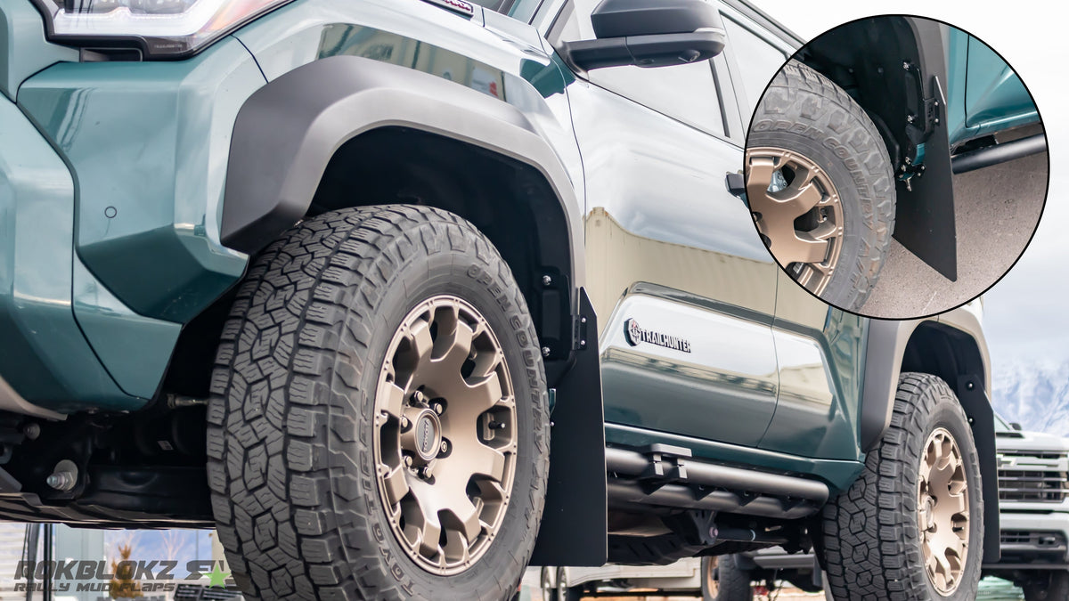 RokBlokz - Toyota 4Runner TRD PRO 2025+ High Clearance Mud Flaps