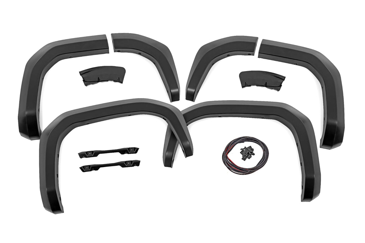 Rough Country - Sport Fender Flares - 040 Super White - Toyota 4Runner 2WD/4WD (2025-2026) - S-T12511-040