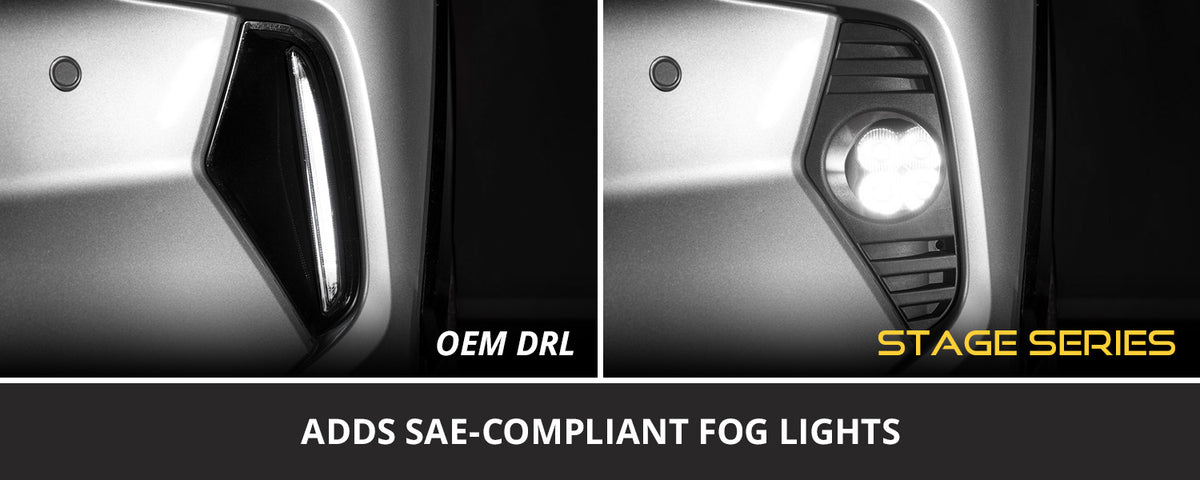Diode Dynamics - SS3 Add-On Fog Lamp Kit for 2019-2025 Toyota RAV4 - DD8823