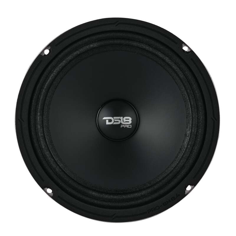 DS18 8 250 Watts RMS 4ohm Mid-Range Shallow - PRO-SM8.4 - angle view