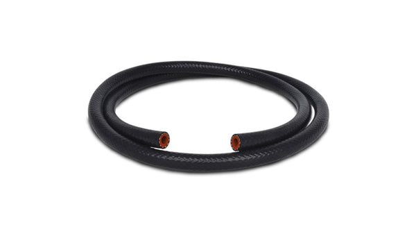 Vibrant 5/8in (16mm) I.D. x 20 ft. Silicon Heater Hose reinforced - Black - 2044