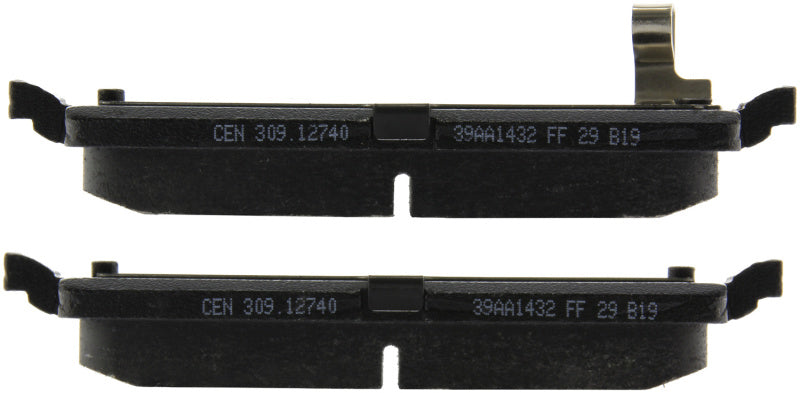 StopTech 07-18 Jeep Wrangler Sport Brake Pads w/Shims and Hardware - Rear - 309.12740