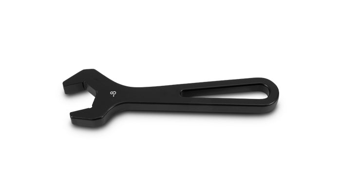Vibrant -8AN Aluminum Wrench - Anodized Black (individual retail packaged) - 20908