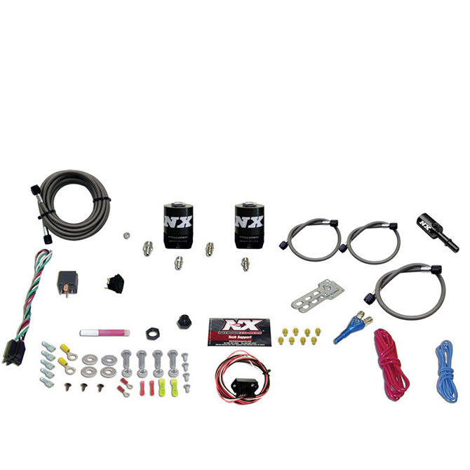 Nitrous Express 11-14 Ford Mustang GT 5.0L Coyote Single Nozzle Nitrous Kit (35-150HP) w/o Bottle - 20932-00