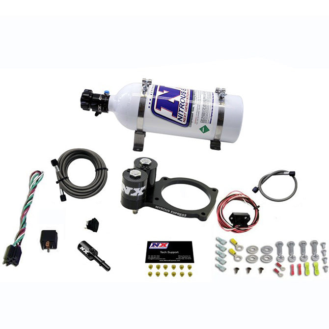 Nitrous Express Dodge Hellcat/Demon Nitrous Plate Kit w/5lb Bottle - 20943-05
