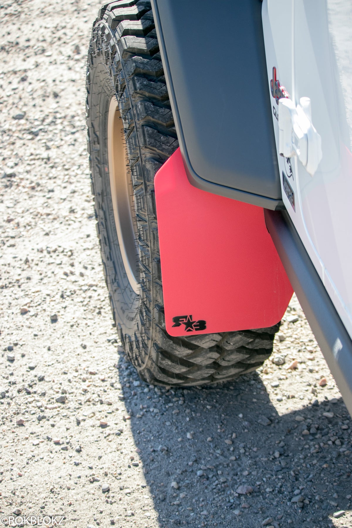 RokBlokz - Jeep Gladiator (JT) 2020+ Quick Release Mud Flaps - Front &amp; Rear