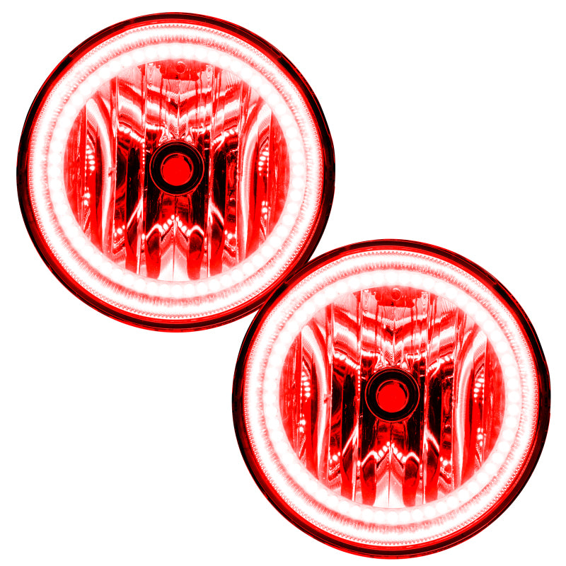 Oracle Lighting 08-11 Ford Ranger Pre-Assembled LED Halo Fog Lights -Red SEE WARRANTY - 8117-003