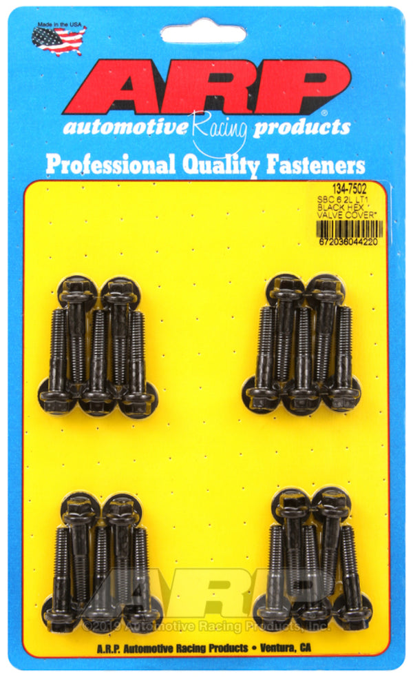 ARP Chevy LT1 6.2L Valve Cover Hex Bolt Kit - 134-7502 by ARP